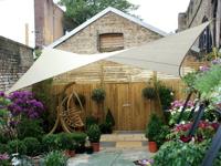 Perel GSS4360 Schaduwdoek sun sails 3600 mm x 3600 mm 1 stuk(s) - thumbnail