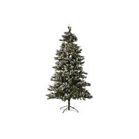 Kerstboom Home ESPRIT Groen Metaal Polyethyleen Besneeuwd 140 x 140 x 240 cm - thumbnail