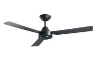 Bayside Calypso Plafondventilator 45 W (Ø x h) 1220 mm x 310 mm Zwart Met wandschakelaar - thumbnail