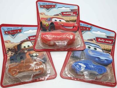 Van Der Doelen 3 cars zeepjes auto met mcqueen sally en matter zeep