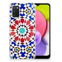 Samsung Galaxy A03S | TPU | Siliconen hoesje | Mozaïek - thumbnail