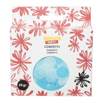 Confetti baby - blauw