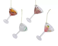 Kersthanger glas drinkglas d6l6b6h8.5 - 1 stuk - thumbnail