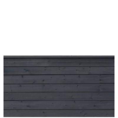 Zwart Houten Stapelrabat Schutting Klink 174 x 91 CM