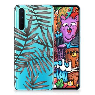 OnePlus Nord | TPU Case | Leaves Grey OnePlus Nord | TPU Case | Leaves Grey