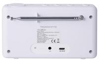 Reflexion TRA23i/WH Internetradio Internet, DAB+, DAB, VHF (FM) Bluetooth, Internetradio, DAB+, FM Oplaadbaar Wit - thumbnail