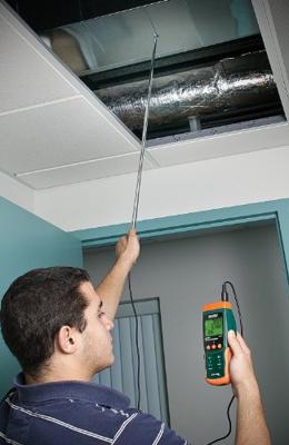 Extech SDL350 Windmeter 0.4 tot 25 m/s Extech SDL350 Windmeter 0.4 tot 25 m/s