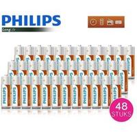 Philips longlife batterij zinc aa/r6, 12st. - thumbnail