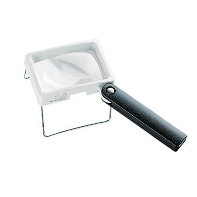 Eschenbach 2034 Vergrootglas Vergrotingsfactor: 3.5 x Lensgrootte: (l x b) 75 mm x 50 mm Wit, Zwart Eschenbach 2034 Vergrootglas Vergrotingsfactor: 3.5 x Lensgrootte: (l x b) 75 mm x 50 mm Wit, Zwart