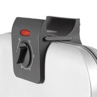 Unold 48241 Dubbel wafelijzer Met handmatige temperatuursinstelling RVS - thumbnail