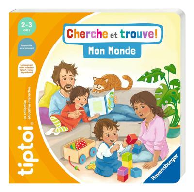 tiptoi Zoek en Vind Mijn Wereld, Interactief Boek, Elektronisch Educatief Spel, Zonder Scherm - Vanaf 2 Jaar - 13099008, Ravensburge