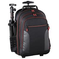 Hama camera trolley (rug)tas - Miami 200 - rood/zwart - thumbnail