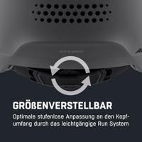 Olympic Sportswear Alpina sports urban helm idol 52-56 mat grijs - thumbnail