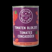 Tomatenblokjes bio 400 Gram - thumbnail