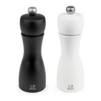 Peugeot - Peper- & Zoutmolen "Tahiti" - Zwart/Wit - 15 cm - thumbnail