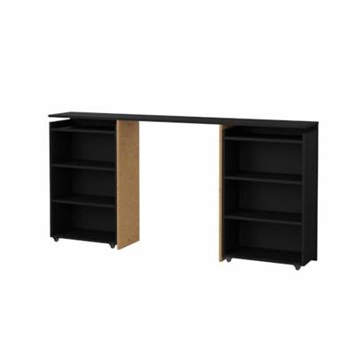 Bedombouw Naia - mat zwart - 160 cm - Leen Bakker