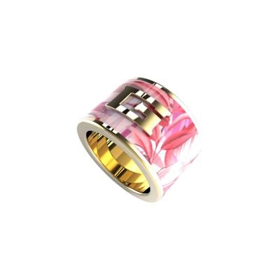 Dames ring Guess JUBR02131JWYGPK54 Roze (14)