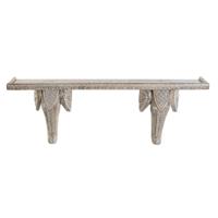 Planken DKD Home Decor Wit Natuurlijk Mangohout 78 x 15 x 28 cm - thumbnail