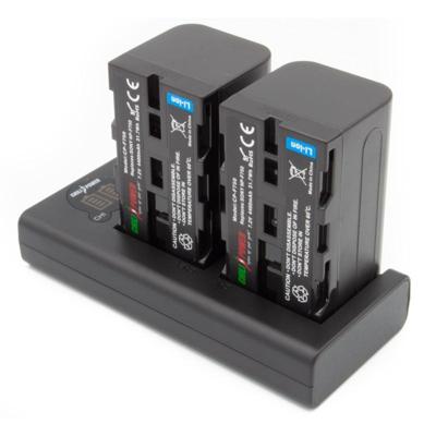 ChiliPower NP-F750 Sony USB Duo Kit - Camera accu set