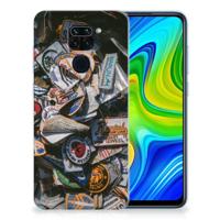 Xiaomi Redmi Note9 | Siliconen hoesje | met foto Badges - thumbnail