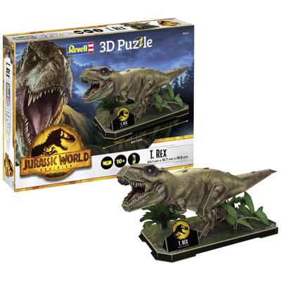 Revell 3d puzzel bouwpakket - jurassic world dominion t-rex