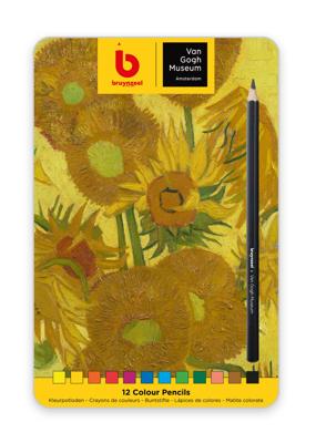 Kleurpotlood bruynzeel van gogh museum 12 kleuren
