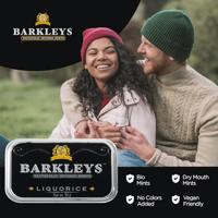 BARKLEYS™ Liquorice Tastefully Intense Mints 50 g bij Jumbo - thumbnail