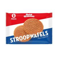 Stroopwafels dutch diamonds duopack 80 gram | 45 stuks - thumbnail