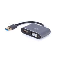USB naar HDMI + VGA beeldschermadapter, space grey - thumbnail