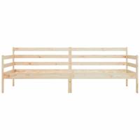 Slaapbank zonder matras 90x190 cm massief grenenhout - thumbnail