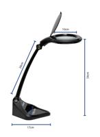 Maul 8261202 LED-loeplampen MAULiris Vergrotingsfactor=1.75 x, 4 x 10 cm Energielabel 2021 G (A - G) - thumbnail