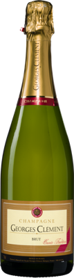 1 fles Georges Clément Champagne Brut 1 fles Georges Clément Champagne Brut