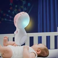 Infantino 3 in 1 muziekmobiel met lampje roze - thumbnail