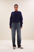 By-Bar lew dark denim pants | dark denim - thumbnail