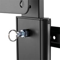 LogiLink EO0073 EO0073 PC-houder Onder tafel, Wand Zwart Belastbaar tot: 20 kg - thumbnail