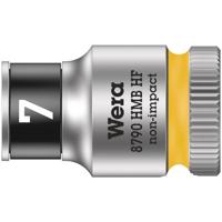 Wera 8790 HMB HF Zyklop Hand- en Machinedop, met 3/8"-aandrijving met vasthoudfunctie, 7.0 x 29.0 mm - 1 stuk(s) - 05003741001 - thumbnail