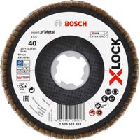 Bosch Accessories 2608619803 X551 Lamellenschijf Diameter 125 mm Boordiameter 22.23 mm 1 stuk(s) - thumbnail