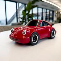Baghera Speelgoedauto Porsche 911 Rood - thumbnail