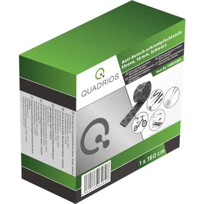 Quadrios 1908CA064 Krimpkous zonder lijm Zwart 18 mm 9 mm Krimpverhouding:2:1 1.6 m