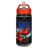 Scooli Drinkfles Speed Racer 500 ml Rood/Zwart - thumbnail