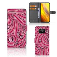 Xiaomi Poco X3 | Poco X3 Pro Hoesje Swirl Pink - thumbnail