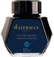 Waterman vulpeninkt 50 ml, blauw (Mysterious) - thumbnail