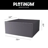 Platinum AeroCover tuinsetbeschermhoes 220x150xH85cm - thumbnail