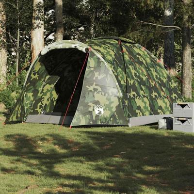 VidaXL Vistent 2-persoons waterdicht camouflage VidaXL Vistent 2-persoons waterdicht camouflage