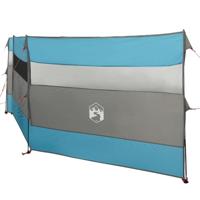 Windscherm camping waterdicht 508x130 cm blauw - thumbnail