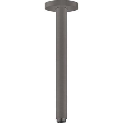 Hansgrohe plafondbevestiging S 300 mm, Brushed Black Chrome