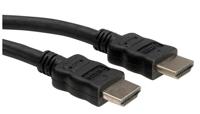 ROLINE HDMI High Speed kabel met Ethernet M-M, zwart, 5 m - thumbnail