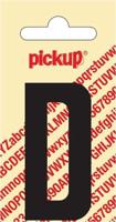 Plakletter Nobel Sticker zwarte letter D amsterdam Pickup - Pickup - thumbnail