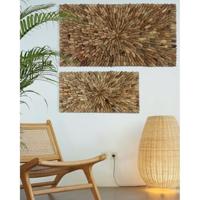 Wanddecoratie Home ESPRIT Natuurlijk Mediterrane 120 x 10 x 60 cm - thumbnail