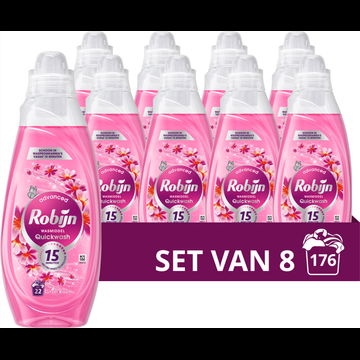 Robijn Advanced Quickwash Vloeibaar Wasmiddel Sunset Bloom 8 x 22 wasbeurten bij Jumbo
